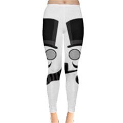 Invisible Man Leggings  by Valentinaart