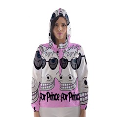 Don t Wait For Prince Charming Hooded Wind Breaker (women) by Valentinaart