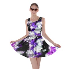 Abstract Canvas Acrylic Digital Design Skater Dress by Amaryn4rt