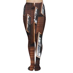 Abstract Architecture Building Business Women s Tights by Amaryn4rt