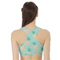 Cute pineapple Sports Bra with Border View2