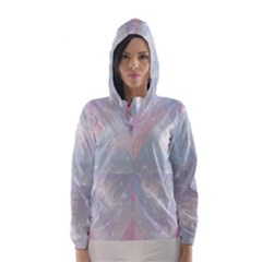 Pastel Colored Crystal Hooded Wind Breaker (women) by Brittlevirginclothing