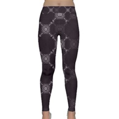 Abstract Seamless Pattern Classic Yoga Leggings by Amaryn4rt