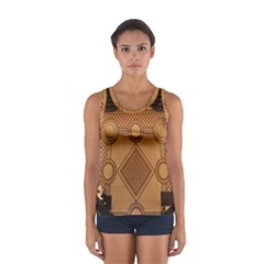 The Elaborate Floor Pattern Of The Sydney Queen Victoria Building Women s Sport Tank Top  by Amaryn4rt