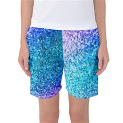 Rainbow Sparkles Women s Basketball Shorts by Brittlevirginclothing