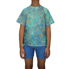 Celtic Kids  Short Sleeve Swimwear by Brittlevirginclothing