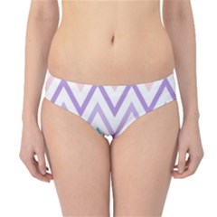 Colorful Wavy Lines Hipster Bikini Bottoms by Brittlevirginclothing