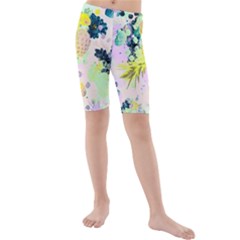 Paint Kids  Mid Length Swim Shorts by Brittlevirginclothing