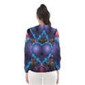 Blue Heart Hooded Wind Breaker (Women) View2