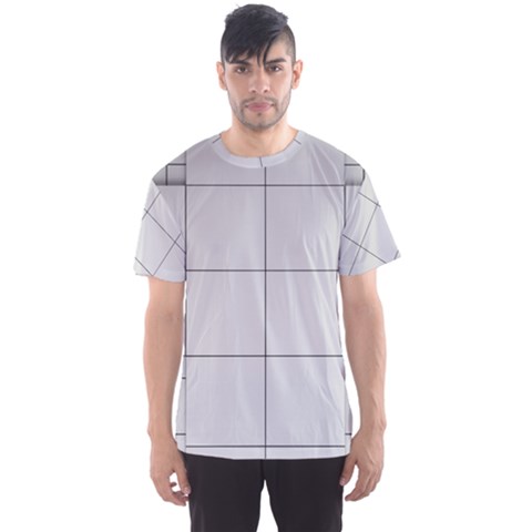 Abstract Architecture Contemporary Men s Sport Mesh Tee by Amaryn4rt
