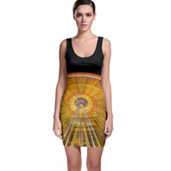 Abstract Blur Bright Circular Sleeveless Bodycon Dress by Amaryn4rt