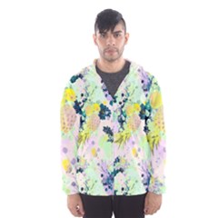 Colorful Paint Hooded Wind Breaker (men) by Brittlevirginclothing