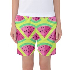 Lovely Watermelon Women s Basketball Shorts by Brittlevirginclothing