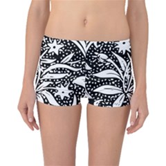 Decoration Pattern Design Flower Boyleg Bikini Bottoms by Amaryn4rt