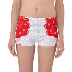 Abstract Background Balloon Boyleg Bikini Bottoms