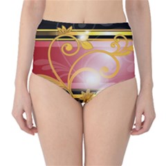 Pattern Vectors Illustration High-waist Bikini Bottoms by Nexatart