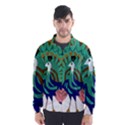 Burma Green Peacock National Symbol  Wind Breaker (Men) View1