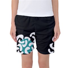 Elegant Abstraction Women s Basketball Shorts by Valentinaart