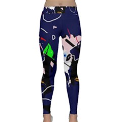 Abstraction Classic Yoga Leggings by Valentinaart