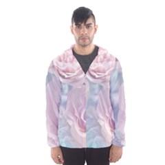 Pastel Roses Hooded Wind Breaker (men) by Brittlevirginclothing