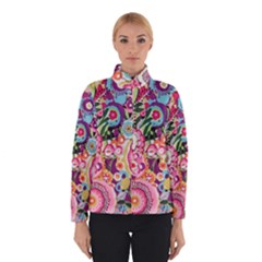 Colorful Flower Pattern Winterwear by Brittlevirginclothing