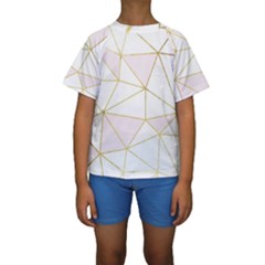 Cracked Kids  Short Sleeve Swimwear by Brittlevirginclothing