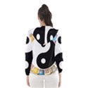 Yin Yang Eastern Asian Philosophy Hooded Wind Breaker (Women) View2