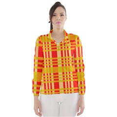 Check Pattern Wind Breaker (women) by Nexatart