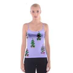 Watercolour Paint Dripping Ink  Spaghetti Strap Top by Nexatart