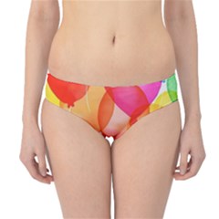 Rainbow Balloon Hipster Bikini Bottoms by Brittlevirginclothing