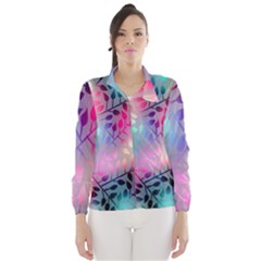 Colorful Leaves Wind Breaker (women) by Brittlevirginclothing