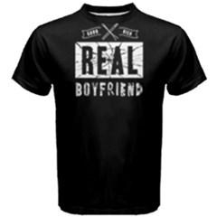 Real Boyfriend - Men s Cotton Tee by FunnySaying