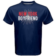 New York Boyfriend - Men s Cotton Tee by FunnySaying