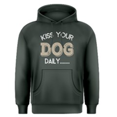 Kiss Your Dog Daily - Men s Pullover Hoodie by FunnySaying