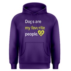 Dogs Are My Favorite People - Men s Pullover Hoodie by FunnySaying