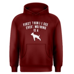 First Thing I See Every Moring Is - Men s Pullover Hoodie by FunnySaying