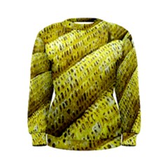 Corn Grilled Corn Cob Maize Cob Women s Sweatshirt by Nexatart