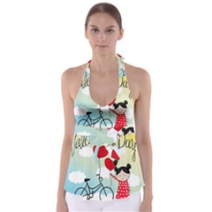 Daydream  Babydoll Tankini Top by Valentinaart