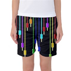Plug In Women s Basketball Shorts by Valentinaart