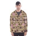 Coffee and donuts  Hooded Wind Breaker (Men) View1