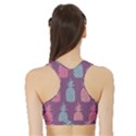 Pineapple Pattern  Sports Bra with Border View2