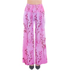 Pink Curtains Background Pants by Nexatart