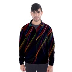 Rainbow Ribbons Wind Breaker (men) by Nexatart