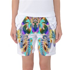 Abstract Animal Art Butterfly Women s Basketball Shorts by Amaryn4rt