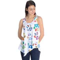 Colorful Prismatic Rainbow Animal Sleeveless Tunic by Amaryn4rt