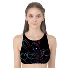 Easter Bunny Hare Rabbit Animal Tank Bikini Top by Amaryn4rt