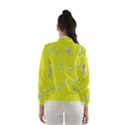 Arrow Line Sign Circle Flat Curve Wind Breaker (Women) View2