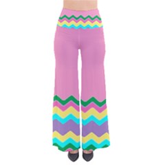 Easter Chevron Pattern Stripes Pants by Amaryn4rt