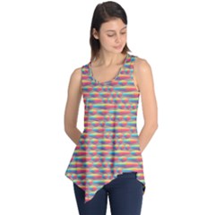 Background Abstract Colorful Sleeveless Tunic by Amaryn4rt