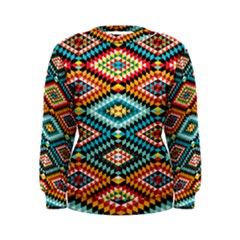 African Tribal Patterns Women s Sweatshirt